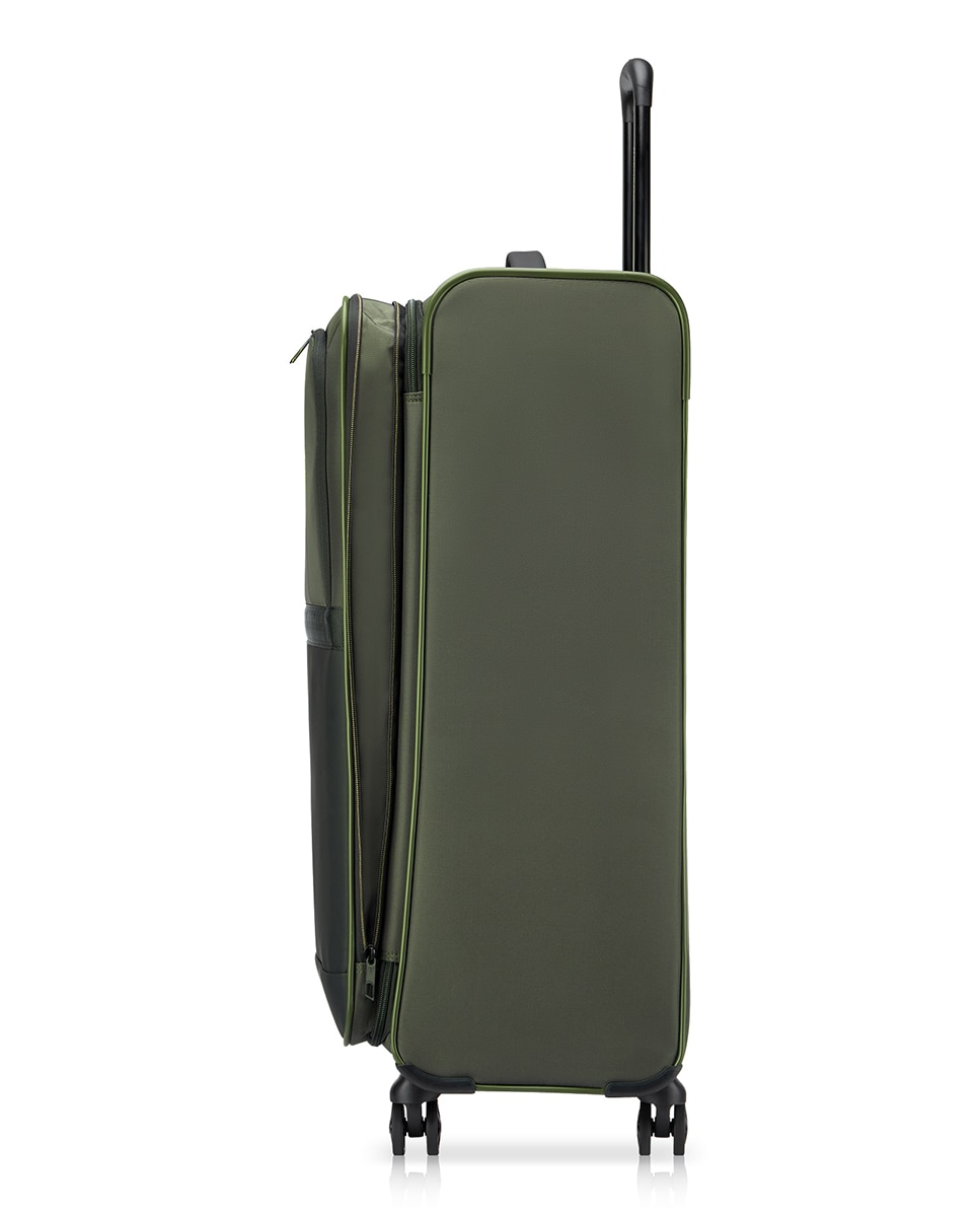 Trolley Grande Metropolitan Travel Flexível e Expansível com Capacidade até 119 L Verde-militar-6