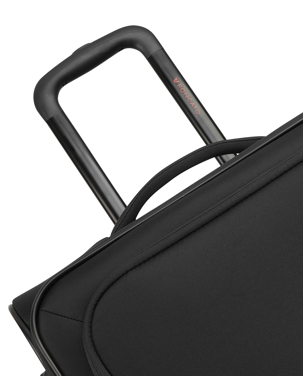 Maleta de cabina Metropolitan Travel blanda expandible con capacidad hasta 46 L - Roncato - 55x40x20/23 cm - Negro Negro-8