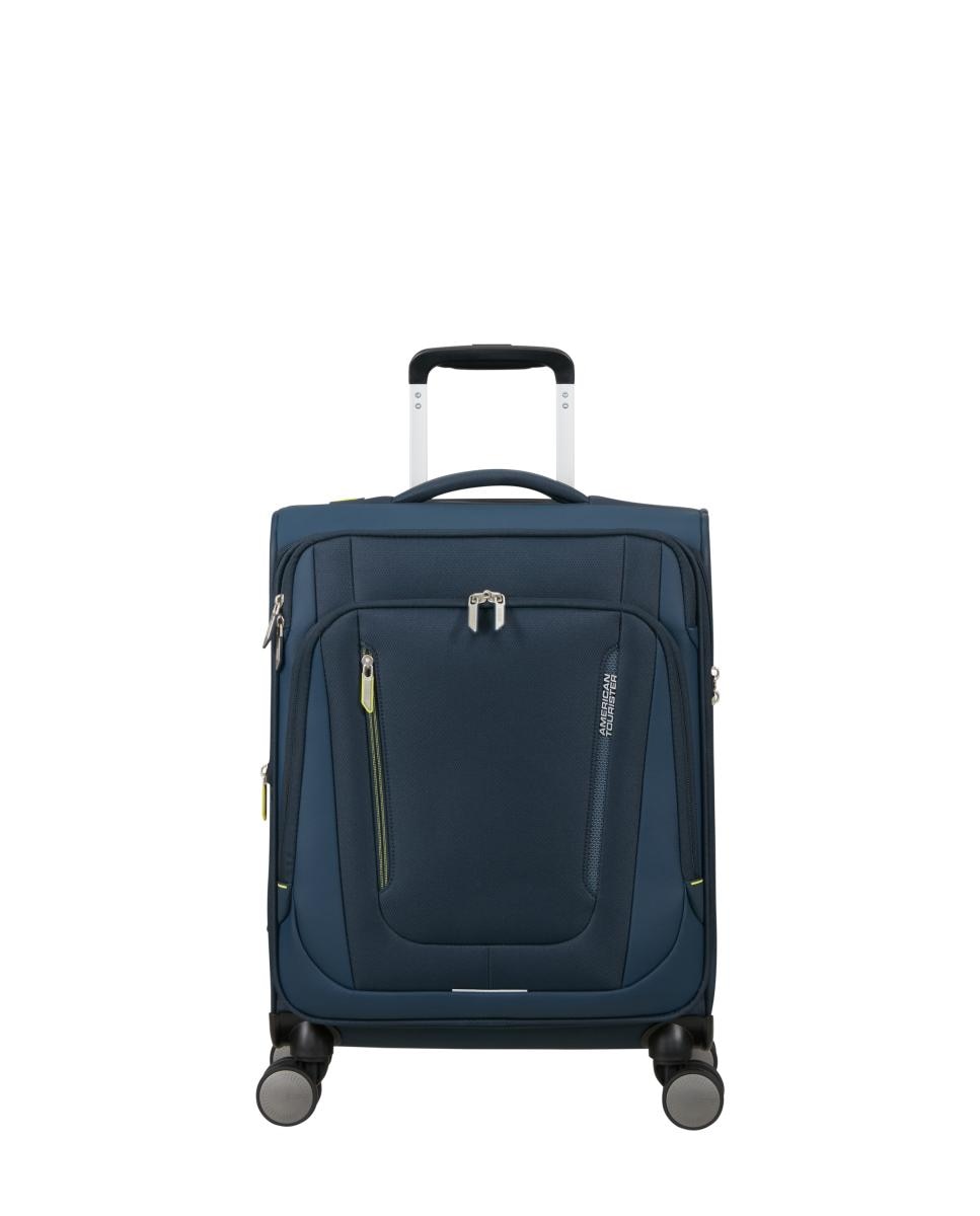 Maleta de cabina expandible Wanderlite blanda con capacidad hasta 49,5 L - American Tourister - Azul Azul-1