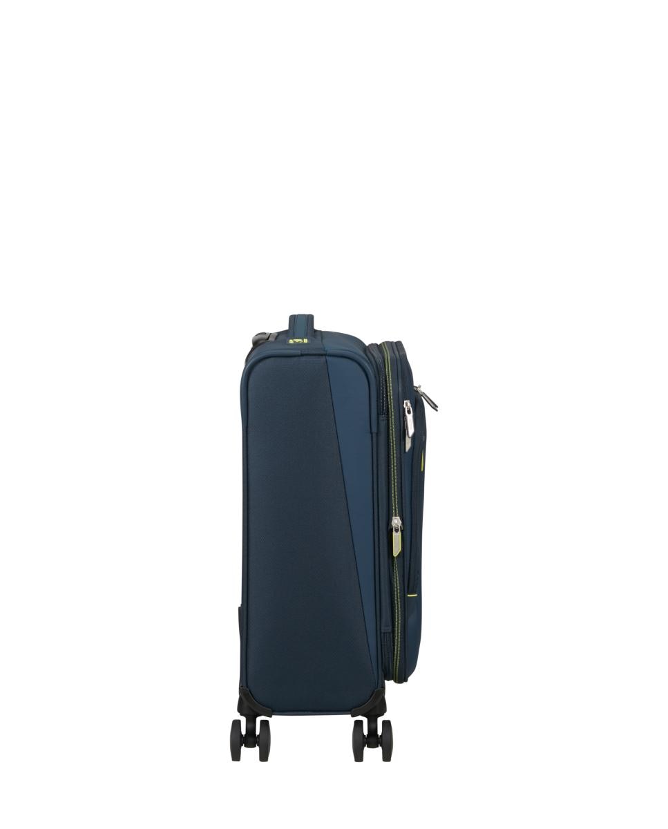 Maleta de cabina expandible Wanderlite blanda con capacidad hasta 49,5 L - American Tourister - Azul Azul-4