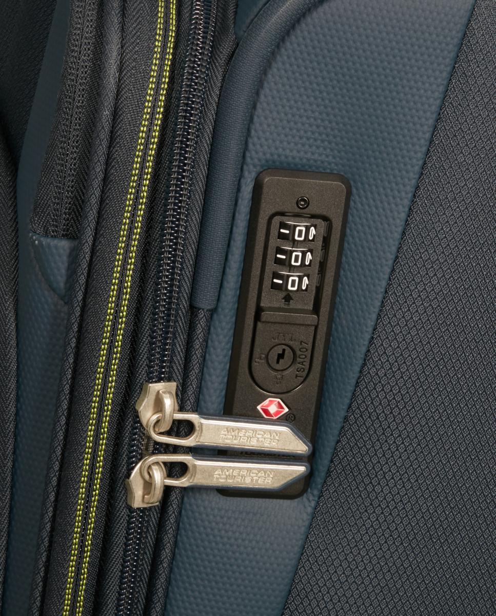 Maleta de cabina expandible Wanderlite blanda con capacidad hasta 49,5 L - American Tourister - Azul Azul-7