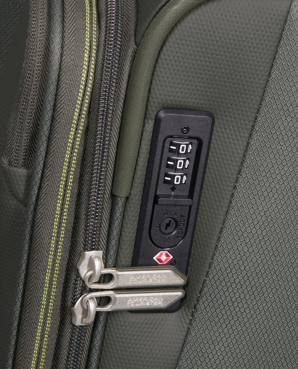Maleta de cabina expandible Wanderlite blanda con capacidad hasta 49,5 L - American Tourister - Verde Verde-4