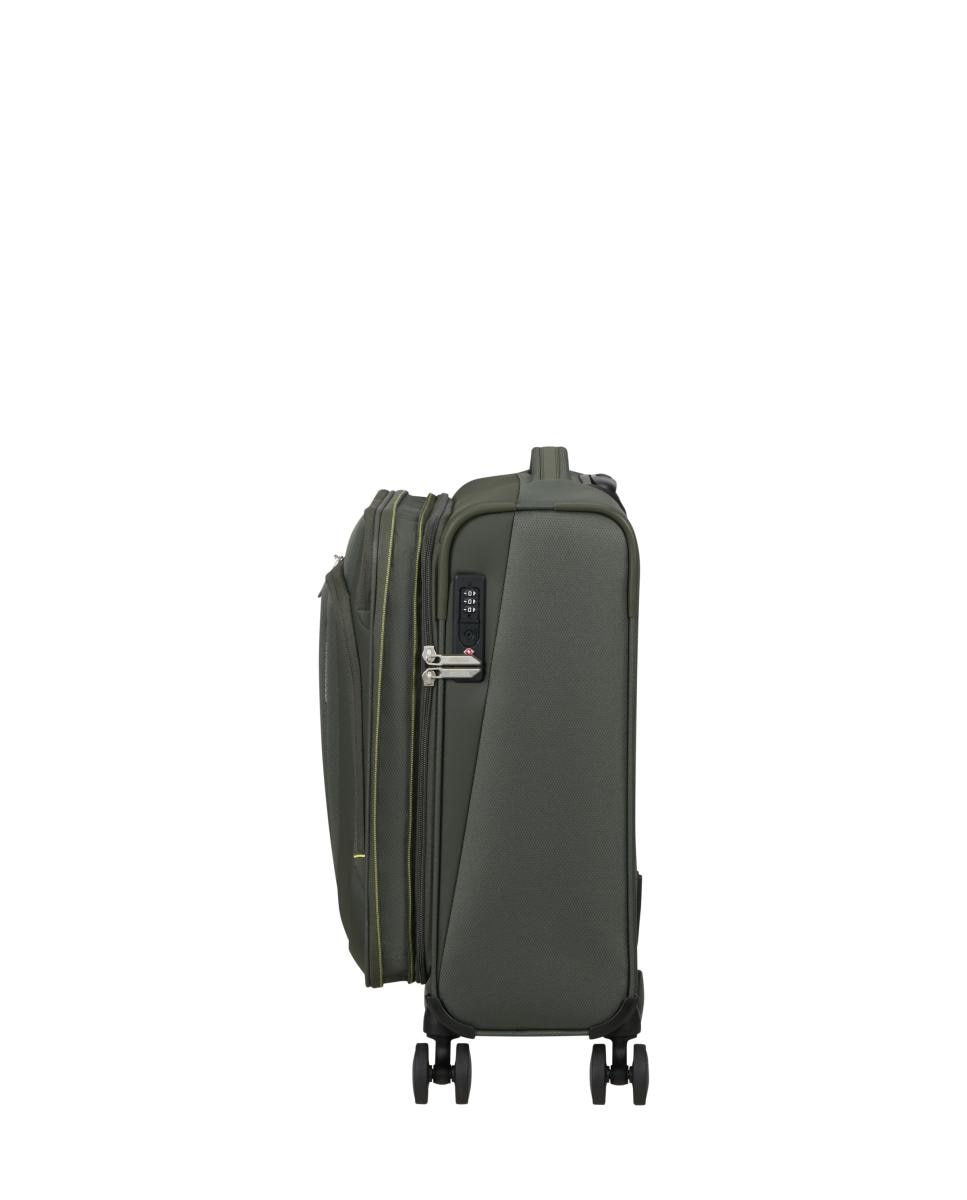 Maleta de cabina expandible Wanderlite blanda con capacidad hasta 49,5 L - American Tourister - Verde Verde-9