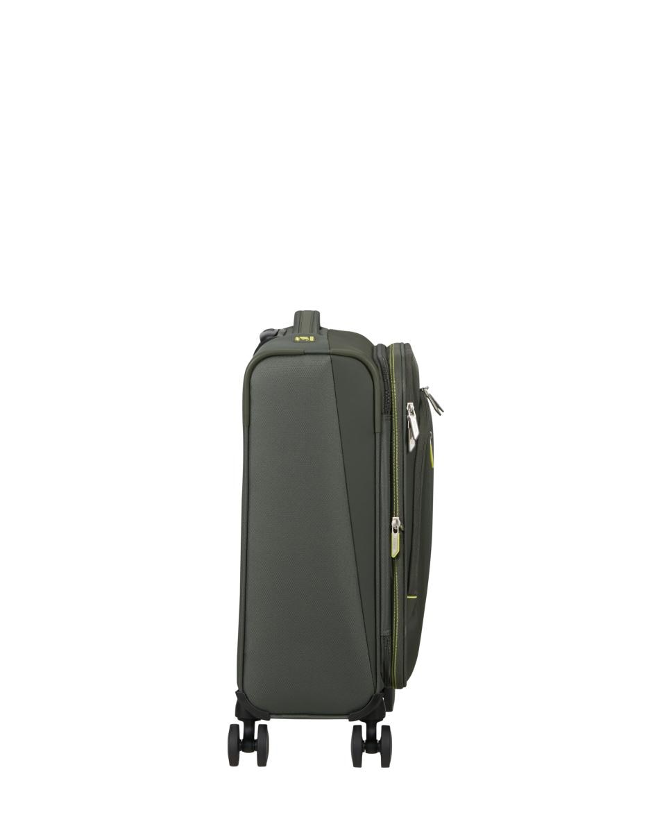 Maleta de cabina expandible Wanderlite blanda con capacidad hasta 49,5 L - American Tourister - Verde Verde-12