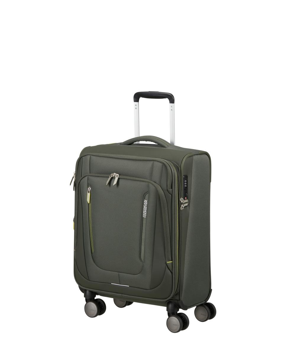 Maleta de cabina expandible Wanderlite blanda con capacidad hasta 49,5 L - American Tourister - Verde Verde-14