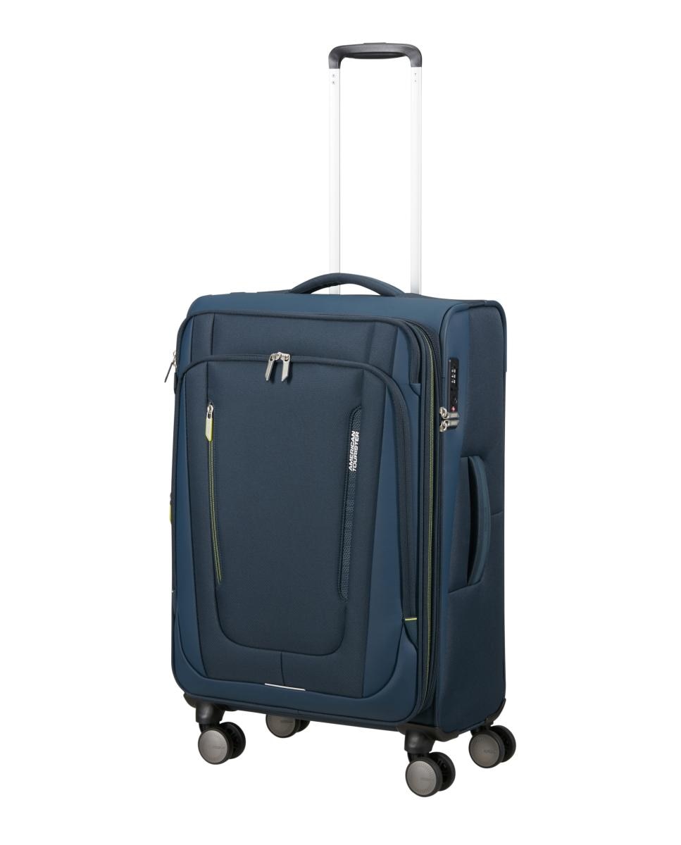 Maleta mediana expandible Wanderlite blanda con capacidad hasta 81 L - American Tourister - Azul Azul-3