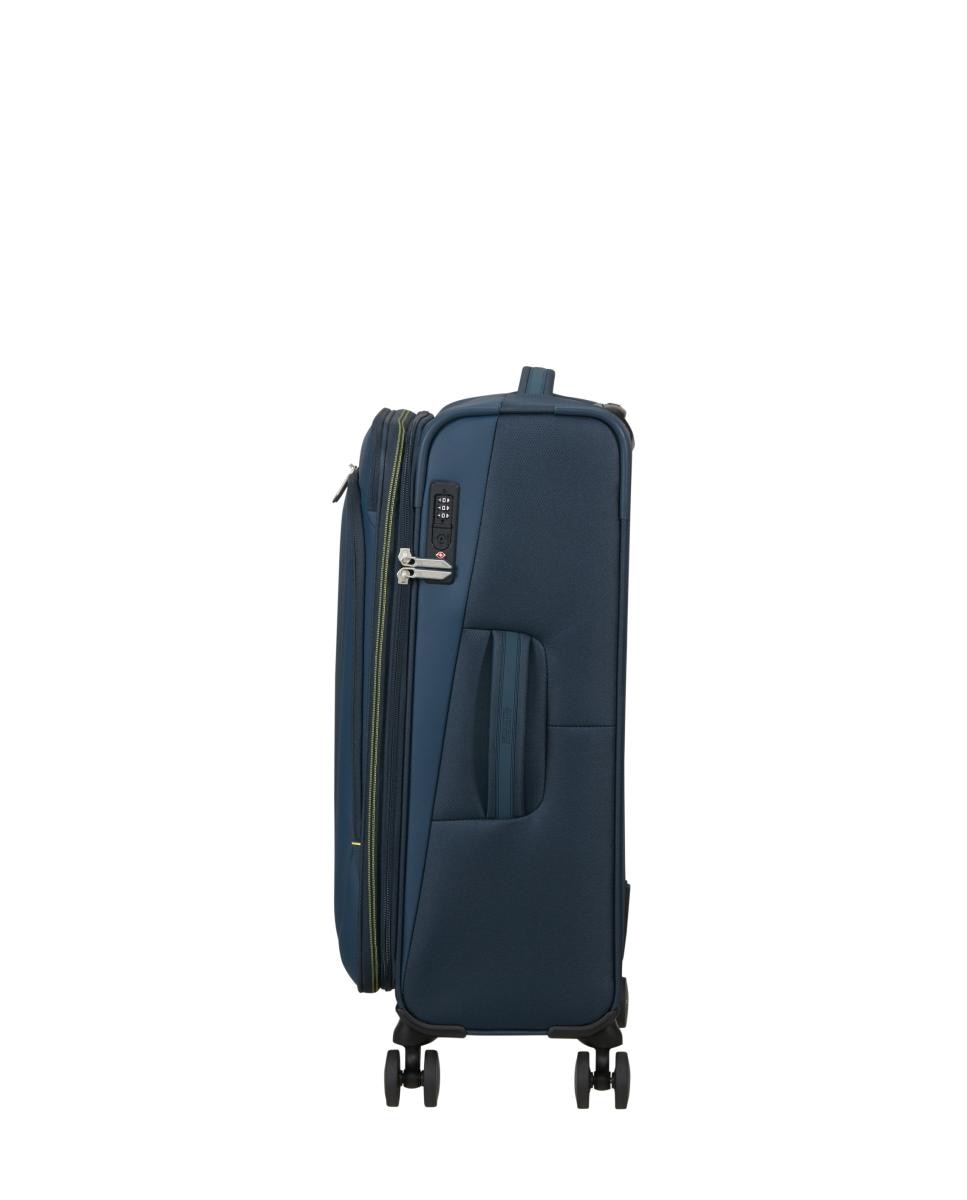 Maleta mediana expandible Wanderlite blanda con capacidad hasta 81 L - American Tourister - Azul Azul-7