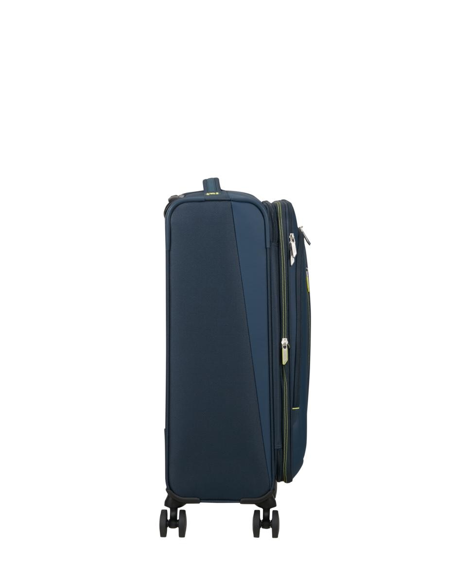 Maleta mediana expandible Wanderlite blanda con capacidad hasta 81 L - American Tourister - Azul Azul-8