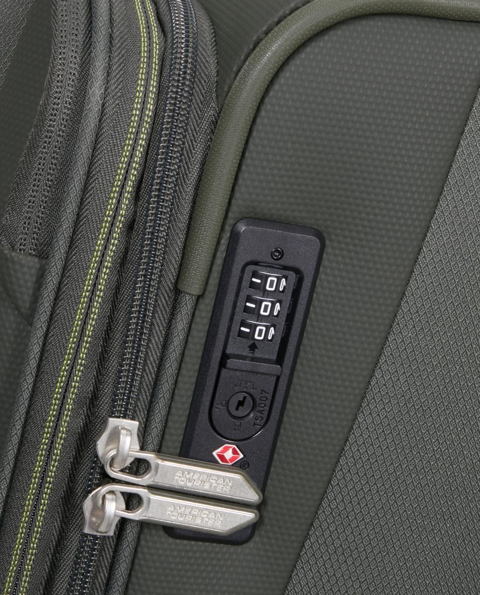 Maleta mediana expandible Wanderlite blanda con capacidad hasta 81 L - American Tourister - Verde Verde-7