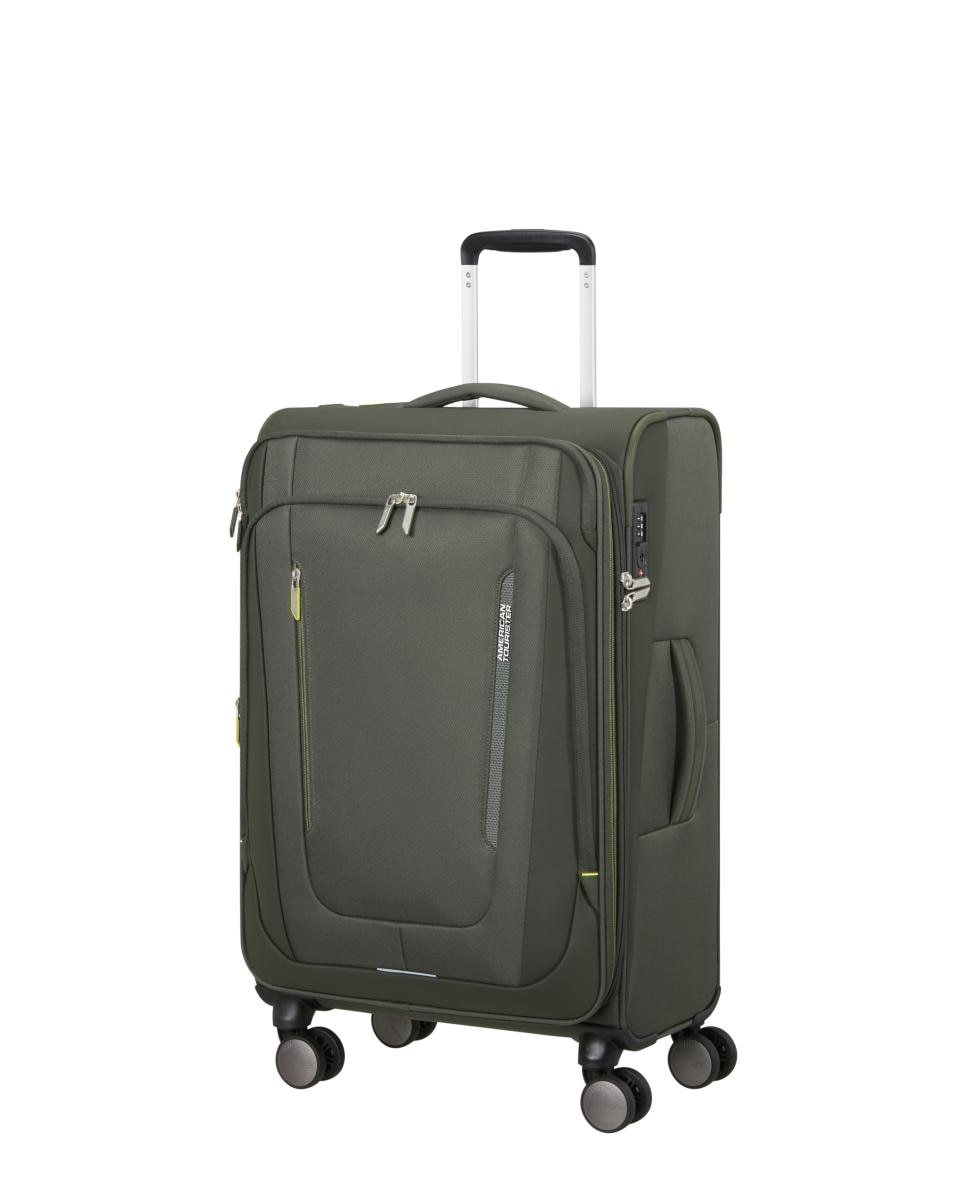 Maleta mediana expandible Wanderlite blanda con capacidad hasta 81 L - American Tourister - Verde Verde-15