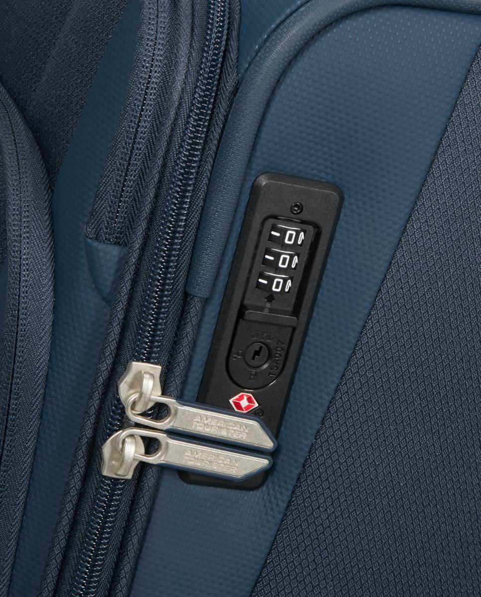 Maleta grande expandible Wanderlite blanda con capacidad hasta 123 L - American Tourister - Azul Azul-5