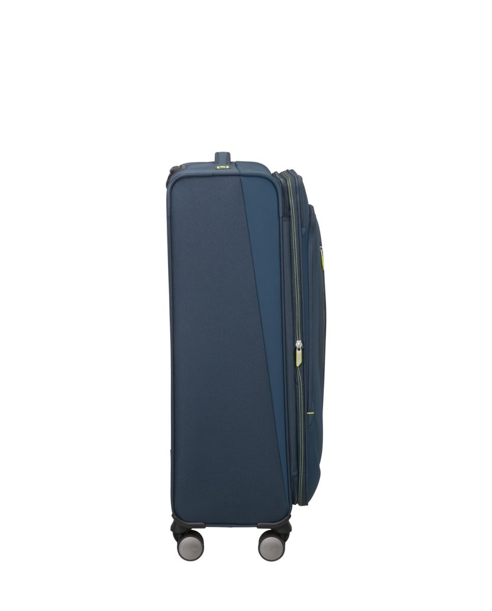 Maleta grande expandible Wanderlite blanda con capacidad hasta 123 L - American Tourister - Azul Azul-8