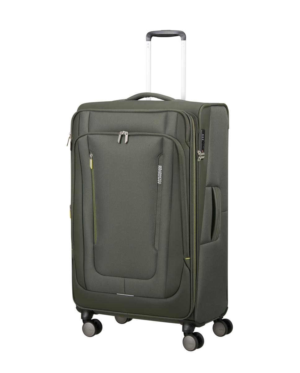 Maleta grande expandible Wanderlite blanda con capacidad hasta 123 L - American Tourister - Verde Verde-3