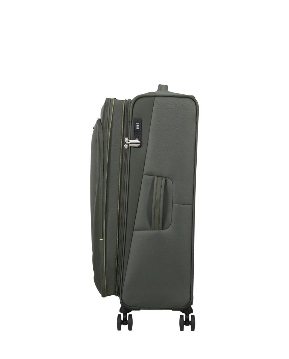 Maleta grande expandible Wanderlite blanda con capacidad hasta 123 L - American Tourister - Verde Verde-5