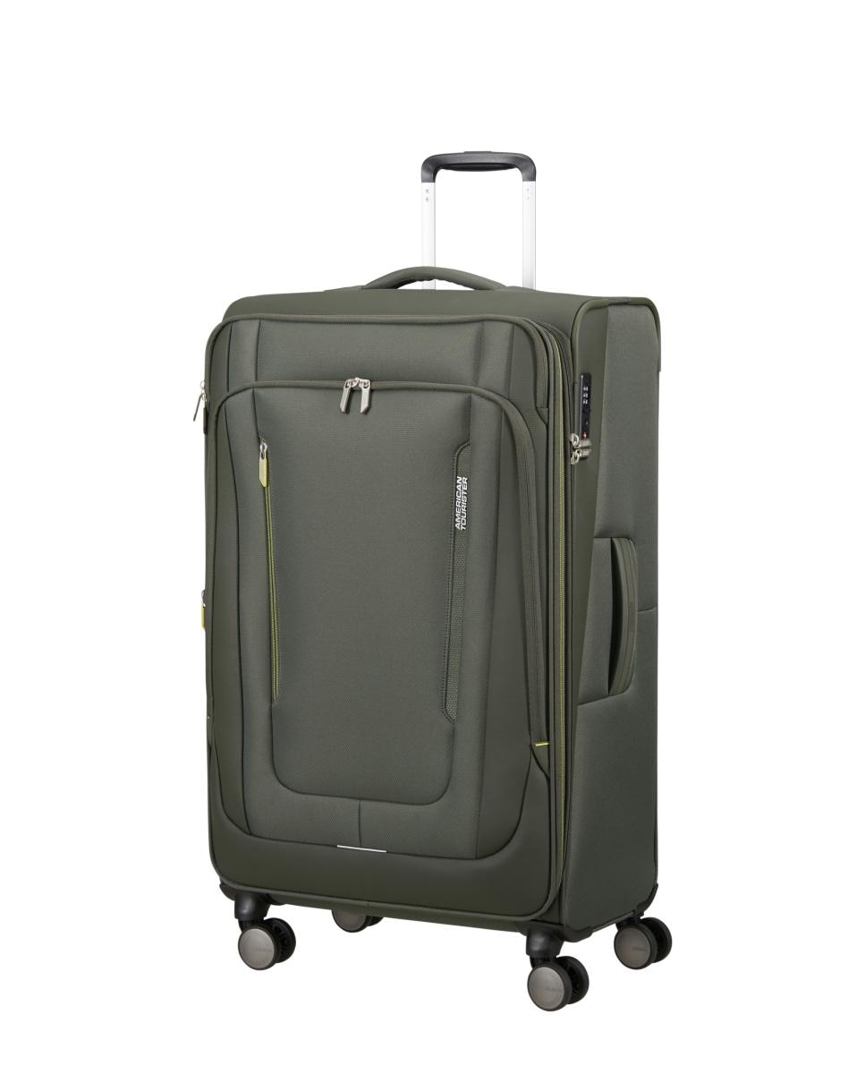 Maleta grande expandible Wanderlite blanda con capacidad hasta 123 L - American Tourister - Verde Verde-9