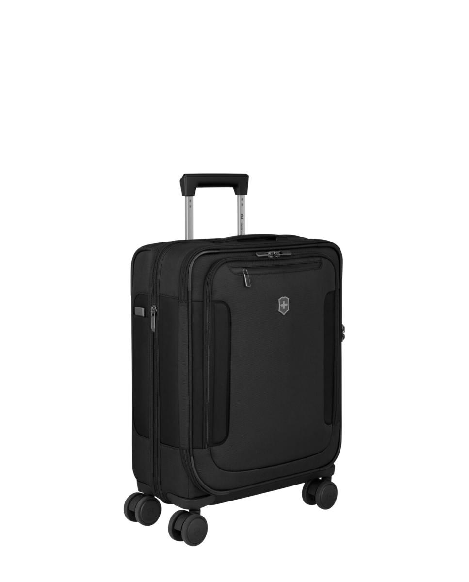 Trolley de Cabine de Poliéster com Secção Expansível Preto-3
