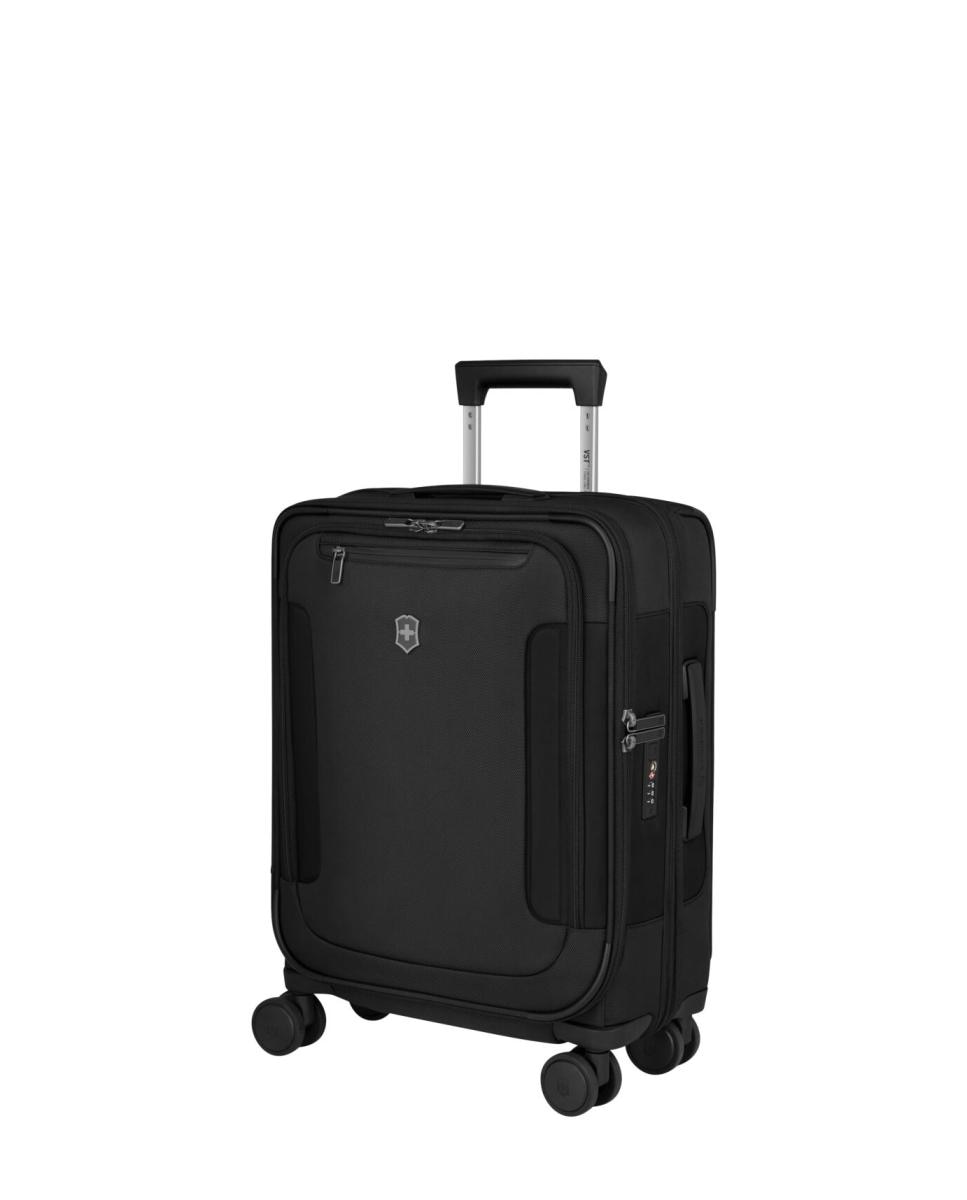 Trolley de Cabine de Poliéster com Secção Expansível Preto-4