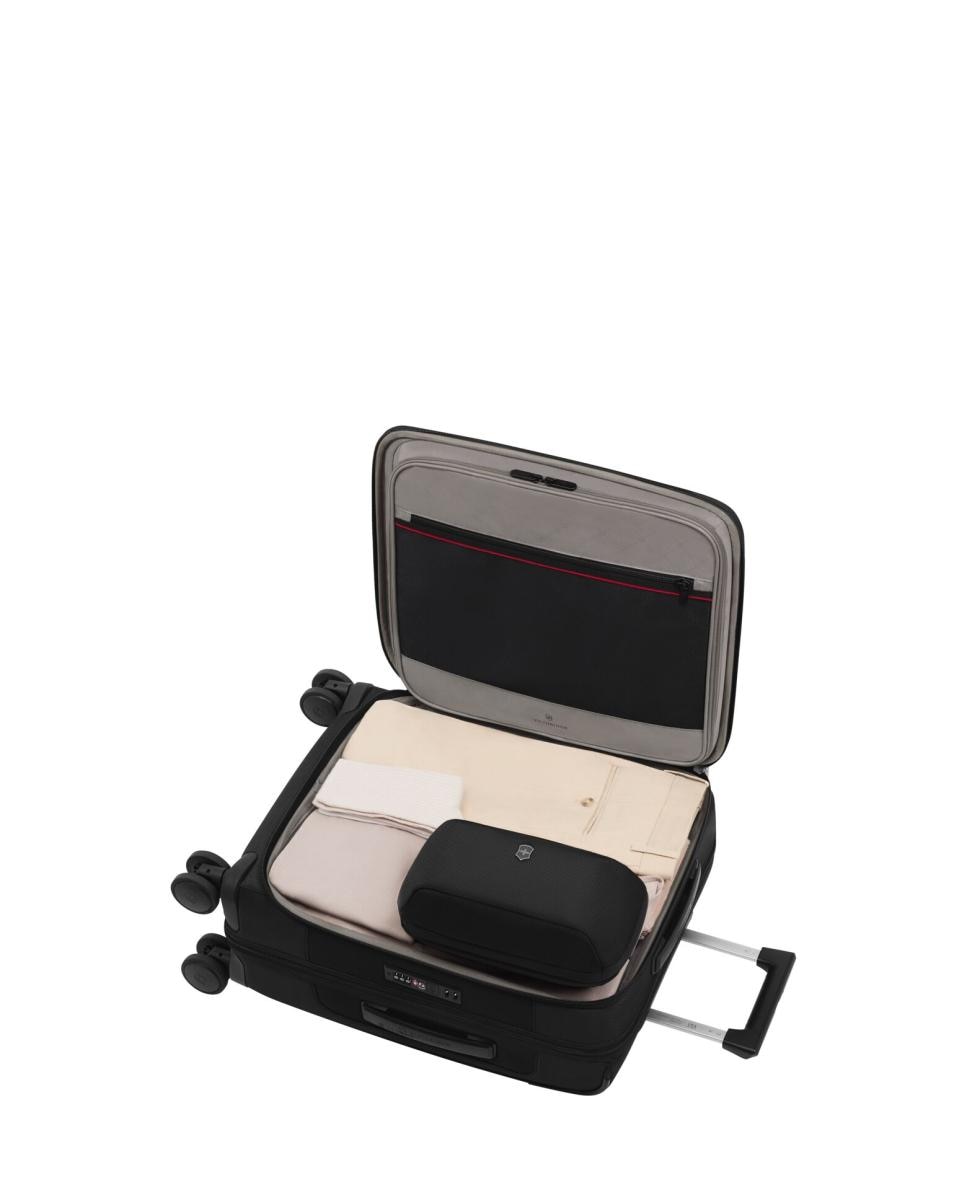 Trolley de Cabine de Poliéster com Secção Expansível Preto-7