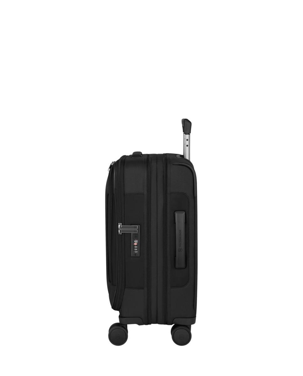 Trolley de Cabine de Poliéster com Secção Expansível Preto-10