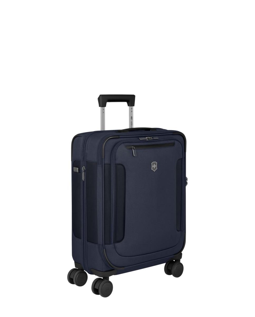 Trolley de Cabine de Poliéster com Secção Expansível Azul-marinho-3