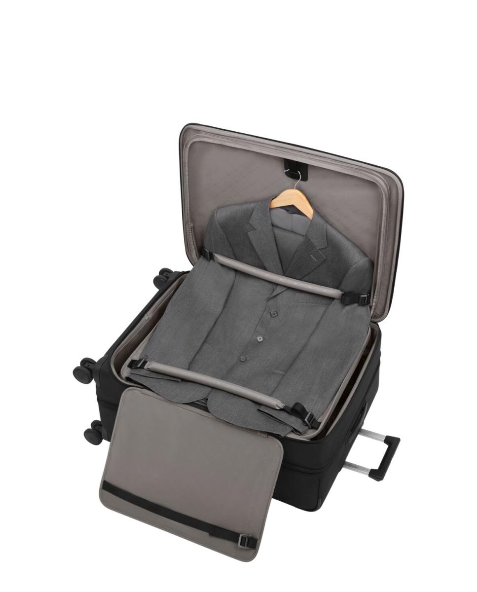 Trolley Grande de Poliéster Preto-7