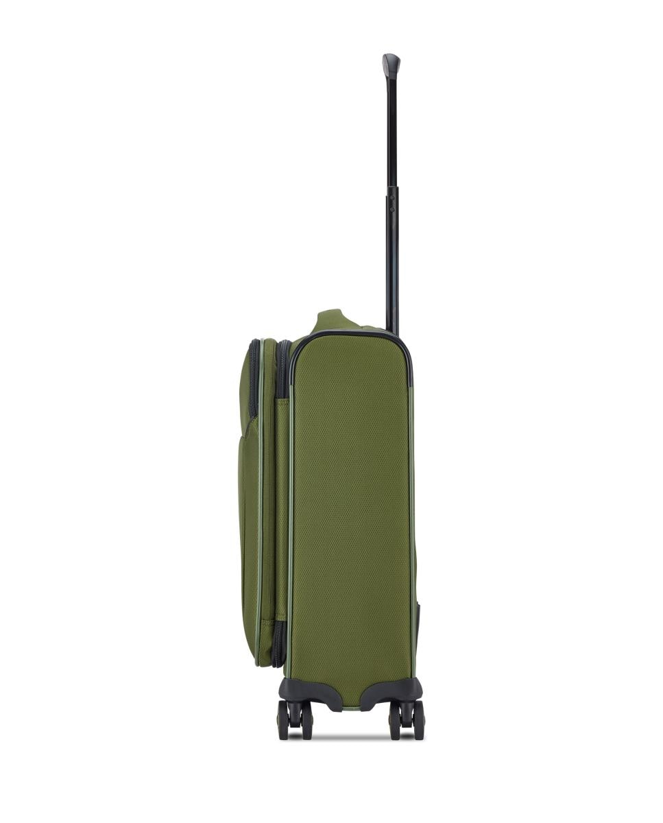 Mala de Cabine Expansível Ironik 2.0 Flexível com Capacidade 40/46 L - Dimensões 55x40x20/23 cm Verde-militar-5