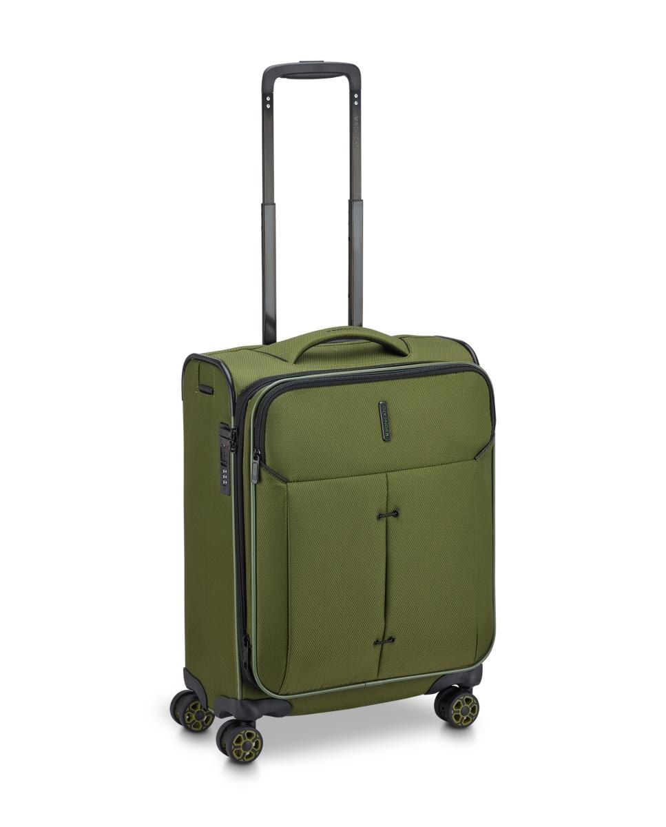 Mala de Cabine Expansível Ironik 2.0 Flexível com Capacidade 40/46 L - Dimensões 55x40x20/23 cm Verde-militar-9