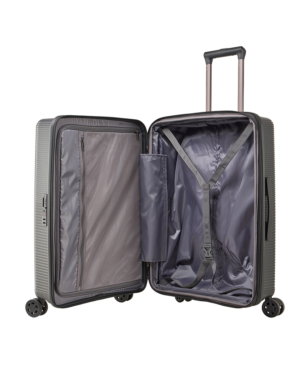 Maleta polipropileno expandible 67,5 cms 3,5 kg - Emidio Tucci - Negro Negro-2
