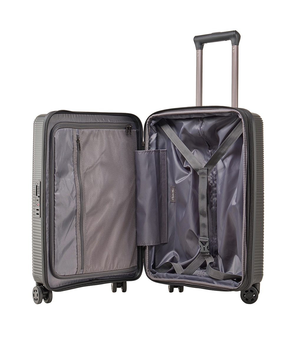 Maleta polipropileno expandible 55,5 cms 2,6 kg Negro Emidio Tucci