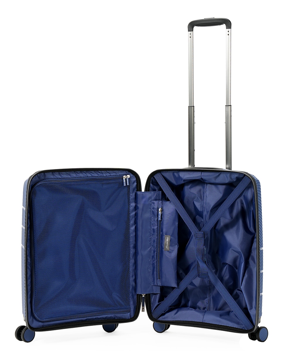 Trolley de Cabine de 4 Rodas Duplas |56 cm|2,6 kg Azul-4