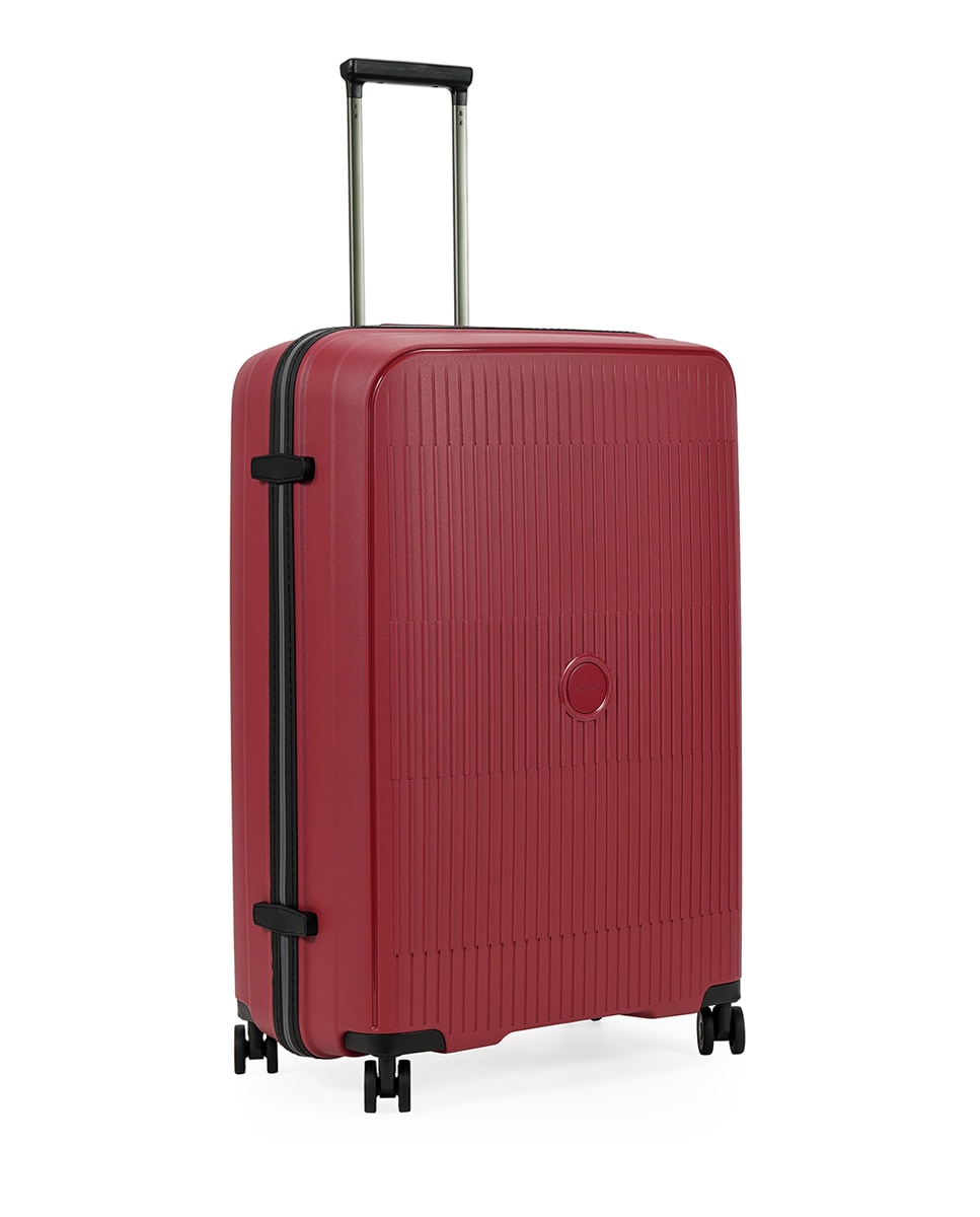 Mala Tipo Trolley Grande em Polipropileno Waterproof Zipper - 76 cm/4 kg Vermelho-1