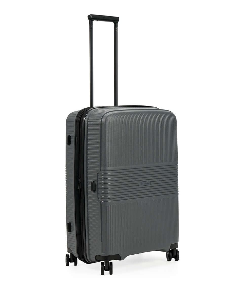 Imagem 0 de Mala Tipo Trolley Média em Polipropileno Expandible Zipper - 66,5 cm/3 kg.