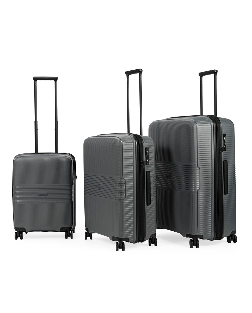 Nécessaire de Viagem em Polipropileno - 26 cm/1 kg Cinzento-3