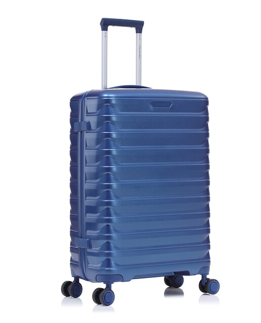 Maleta trolley grande polipropileno revesrse zipper  77 cms  3,4 kg.