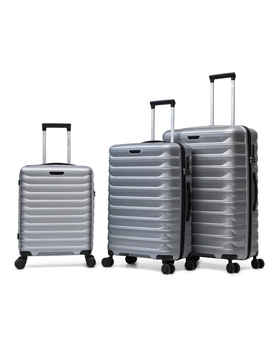 Maleta trolley grande polipropileno revesrse zipper 77 cms 3,4 kg. - Emidio Tucci - Gris claro Gris claro-3