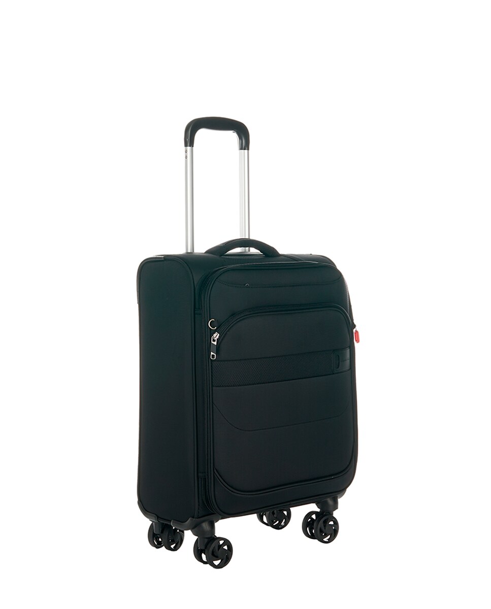 Mala de Nylon Tipo Trolley - 55 cm/2,3 kg Preto-1