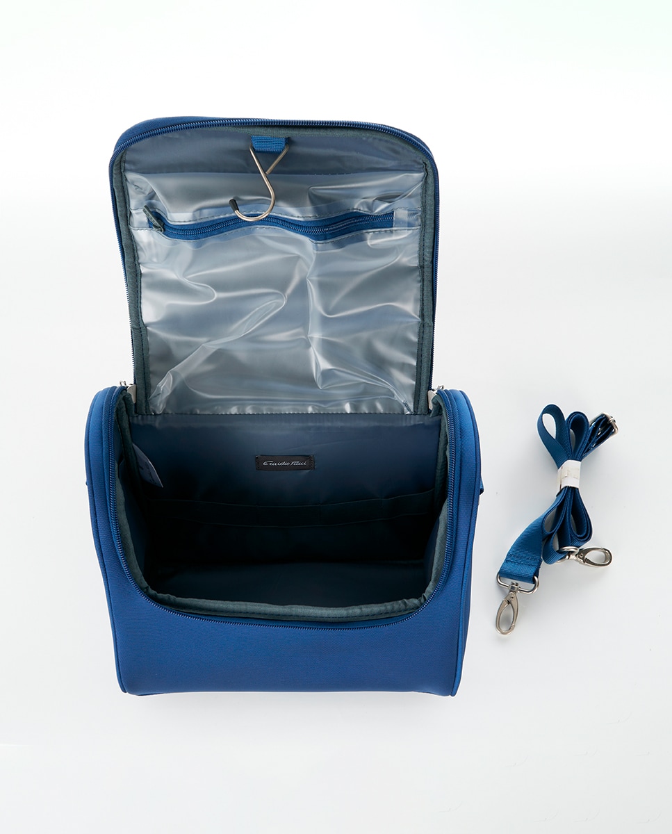 Nécessaire de Viagem de Nylon - 25 cm/0,55 kg Azul-2