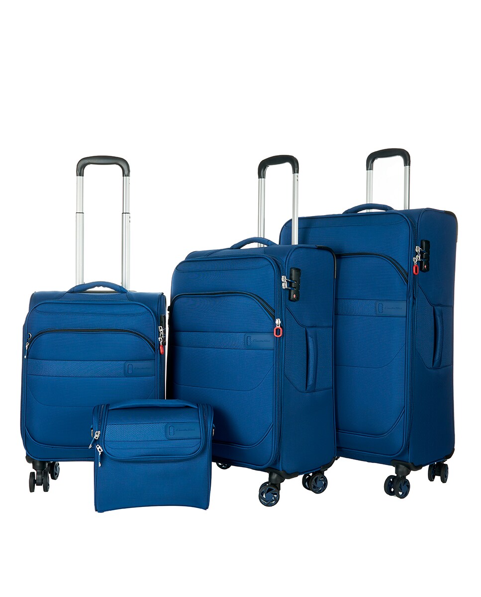 Nécessaire de Viagem de Nylon - 25 cm/0,55 kg Azul-3
