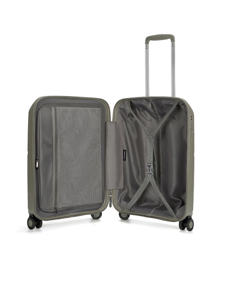 Trolley de Cabine de 4 Rodas Duplas |55 cm|2,5 kg Caqui-2