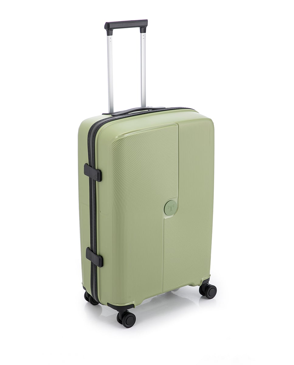 Maleta polipropileno trolley waterprof 76 cms 3,8 kg Verde-1