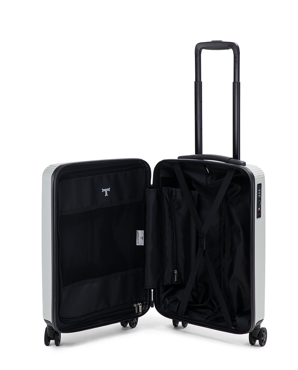 Mala Tipo Trolley de Cabine em Policarbonato Ultra Light - 54,5 cm/1,9 kg Verde-2