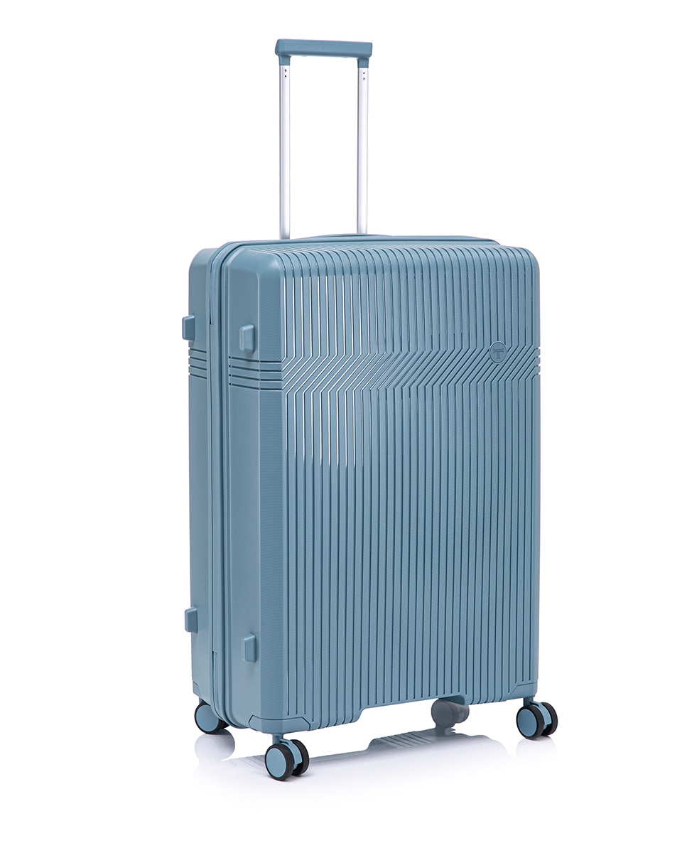 Maleta trolley grande polipropileno revesrse zipper 76,5 cms 3,9