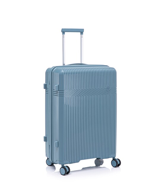 Maleta trolley mediana polipropileno revesrse zipper  66 cms  3,1 kg.