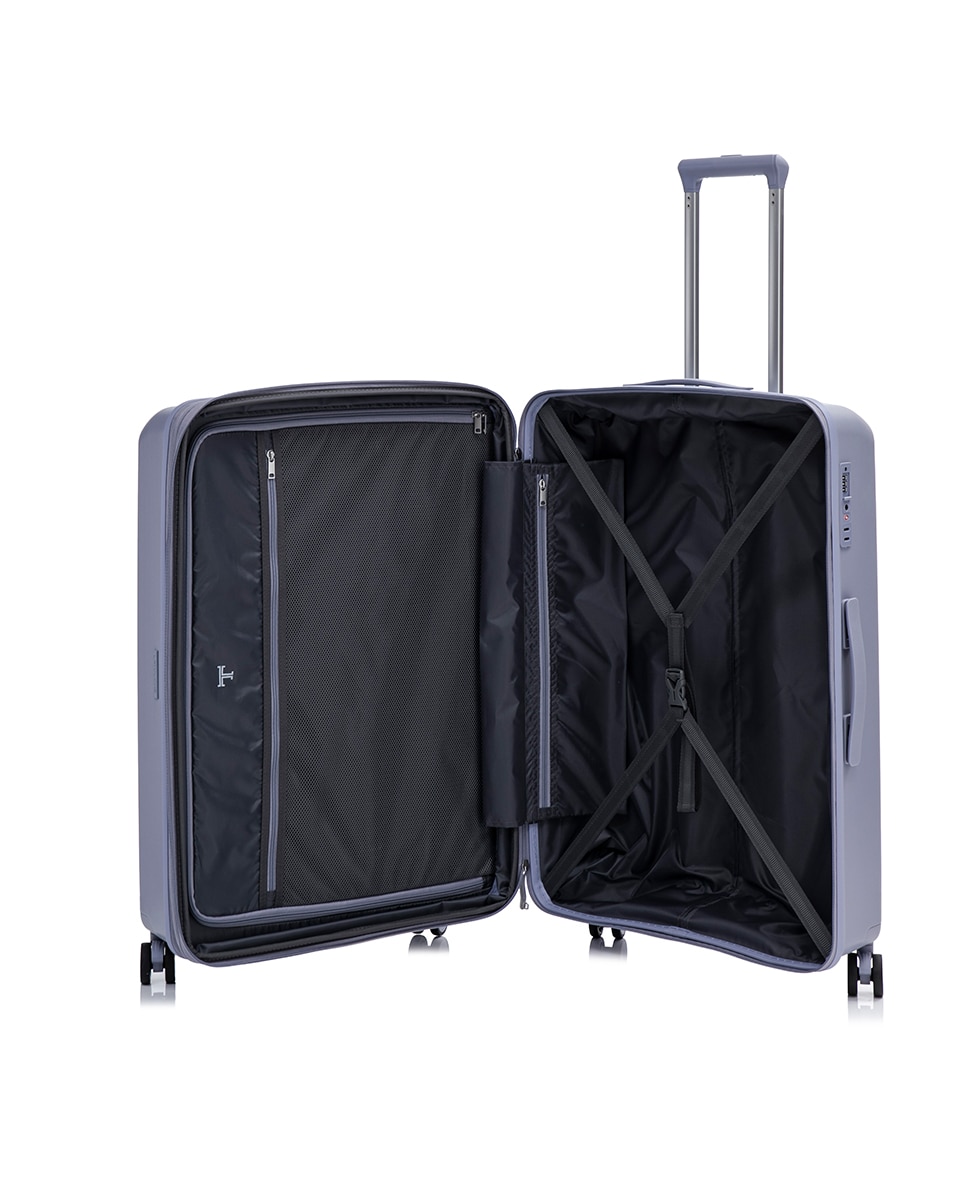 Imagen 2 de Maleta trolley grande polipropileno 75,5 cms 4,7 kg. - Latouche - Morado Morado