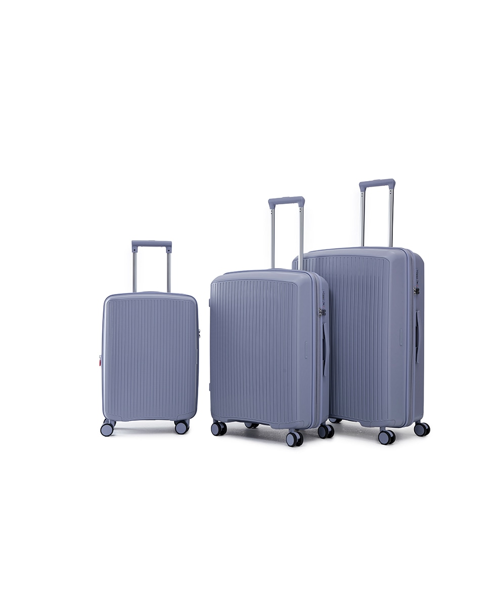 Imagen 3 de Maleta trolley grande polipropileno 75,5 cms 4,7 kg. - Latouche - Morado Morado