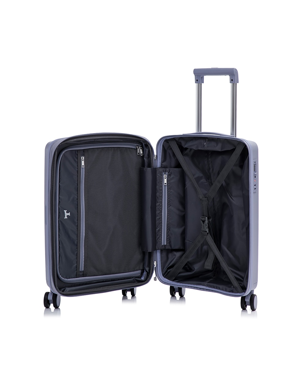 Maleta trolley cabina polipropileno 56 cms 2,8 kg. - Latouche - Morado Morado-2