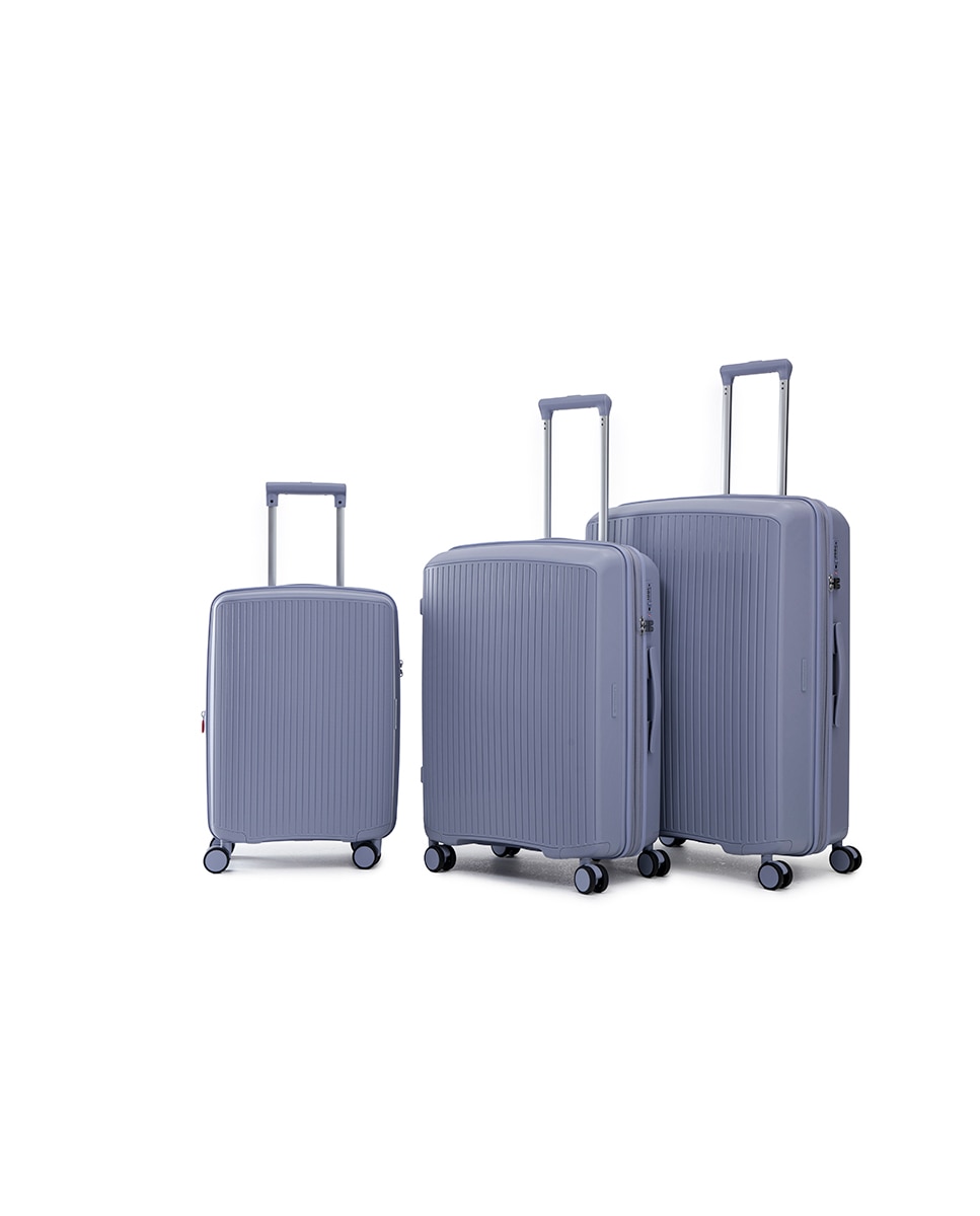 Maleta trolley cabina polipropileno 56 cms 2,8 kg. - Latouche - Morado Morado-3
