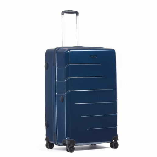 Maleta trolley grande policarbonato revesrse zipper  73 cms  4,2 kg.