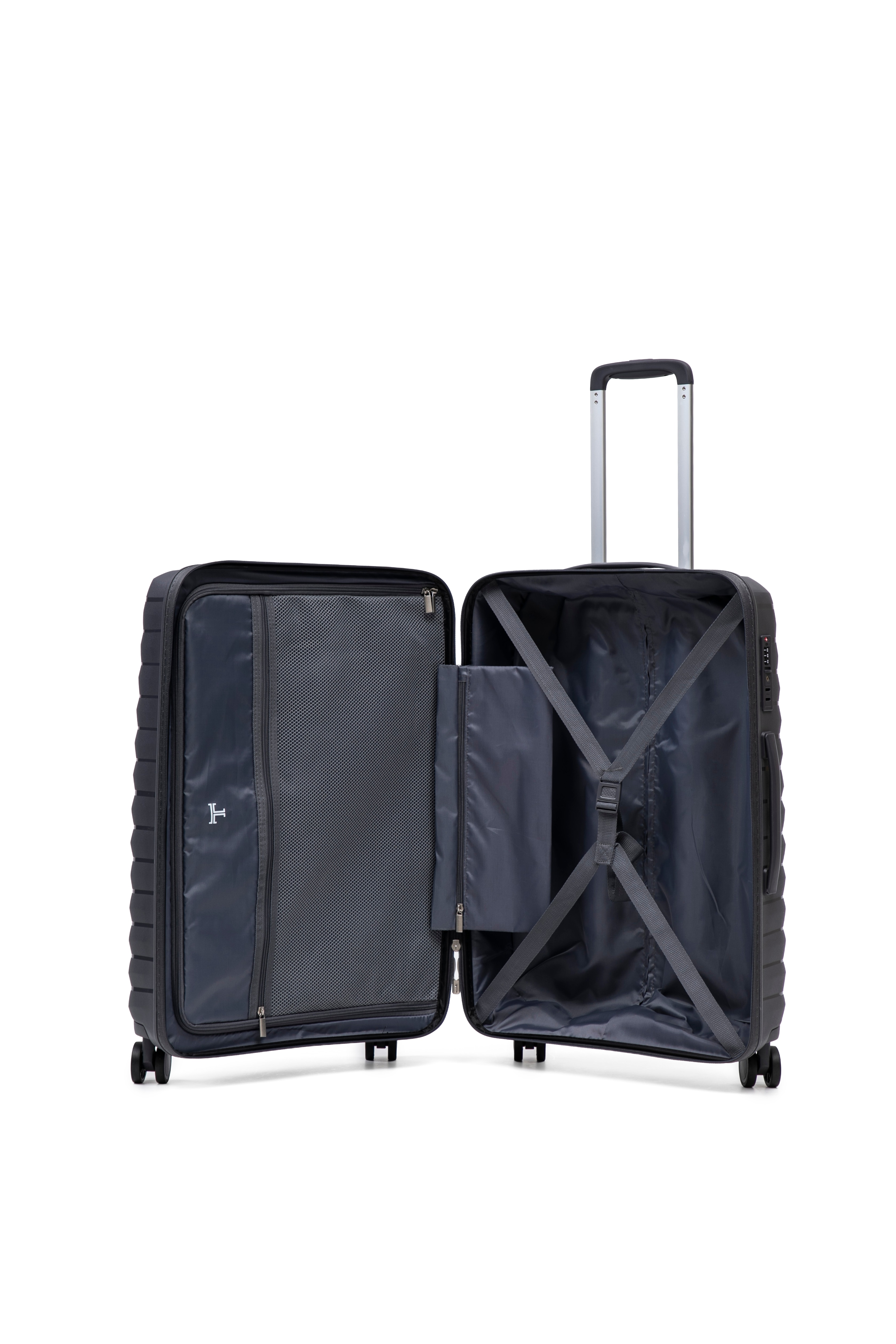 Imagen 2 de Maleta trolley grande polipropileno 76 cms 3,8 kg. - Latouche - Gris Gris