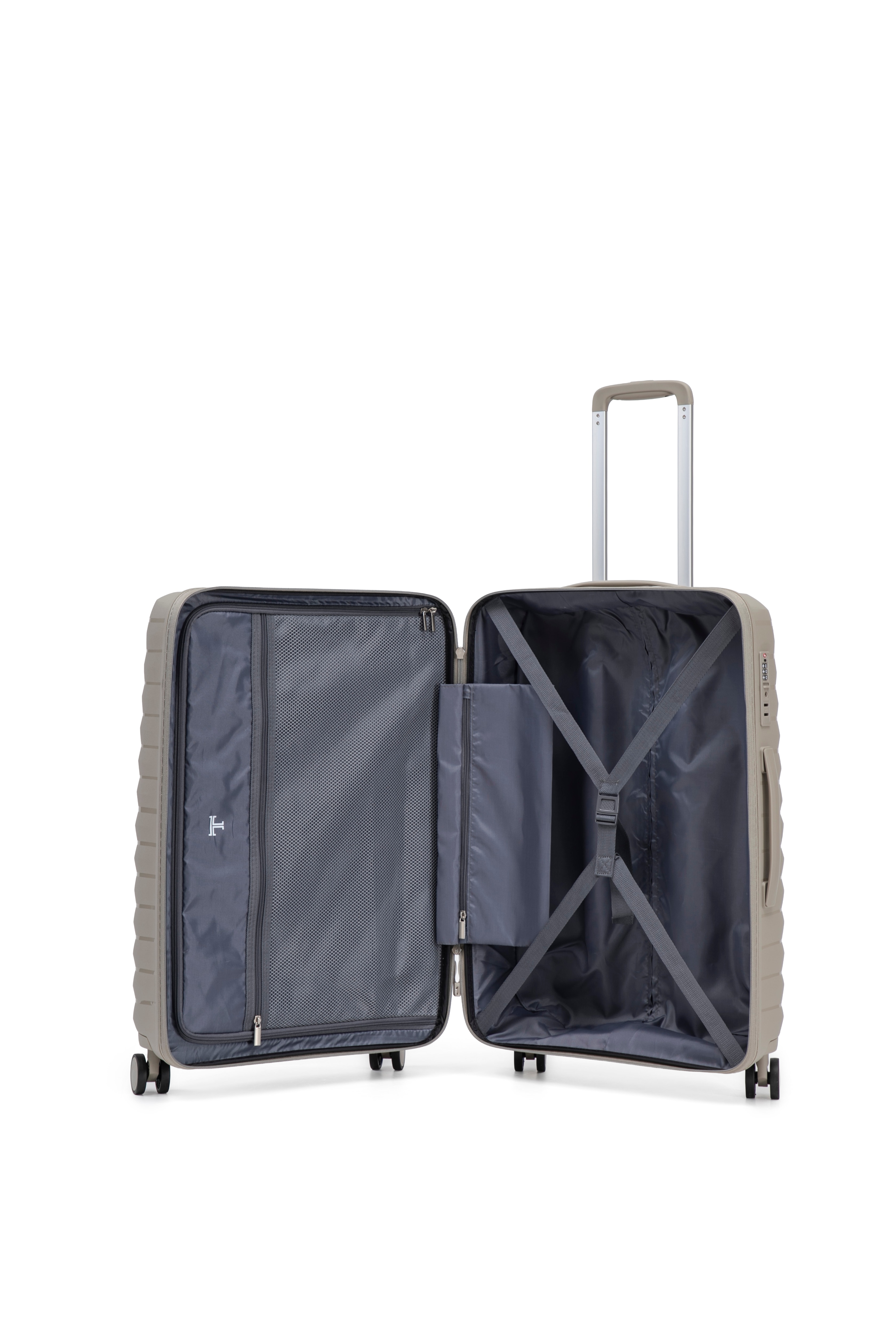 Mala Tipo Trolley Média em Polipropileno 66 cm 2,8 kg Verde-2